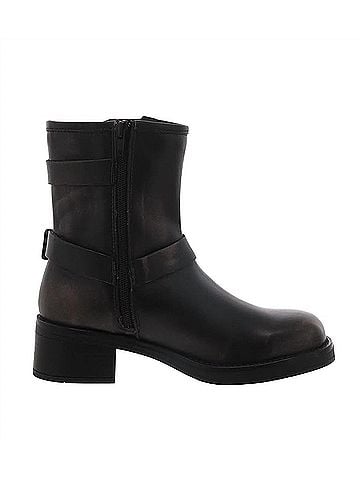 Steve Madden Women's Brixton Bootie in Distressed Black (view 1)