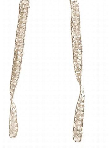 Brunello Cucinelli Women's Hook-Fastening Drop Earrings in White Gold (view 2)