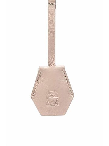 Brunello Cucinelli Women's Logo Embossed Key Holder in Beige / Neutrals (view 2)