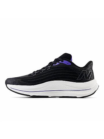 New Balance Women's Fuel Cell Walker Elite Shoes in Black Blue (view 2)