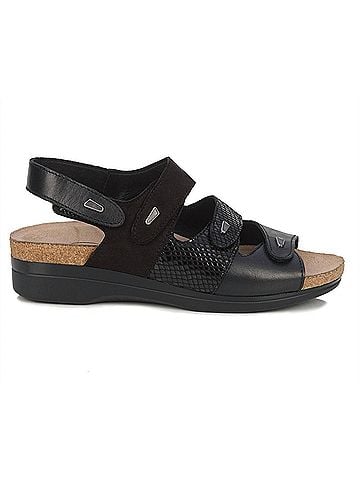 Drew Women's Margo Strappy Sandals in Black Combo (view 1)