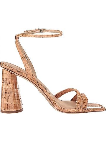 Sam Edelman Women's Kia Block Heel Sandals in Natural (view 1)