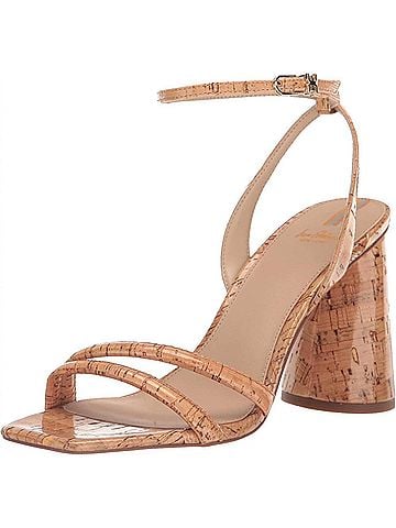Sam Edelman Women's Kia Block Heel Sandals in Natural (view 2)