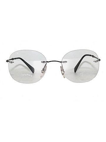 Ray-Ban Unisex Rimless Lightray Eyeglasses in Matte Dark Gunmetal (view 2)