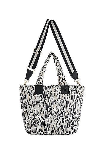 Shiraleah Women's Ezra Tote Bag in Leopard (view 1)
