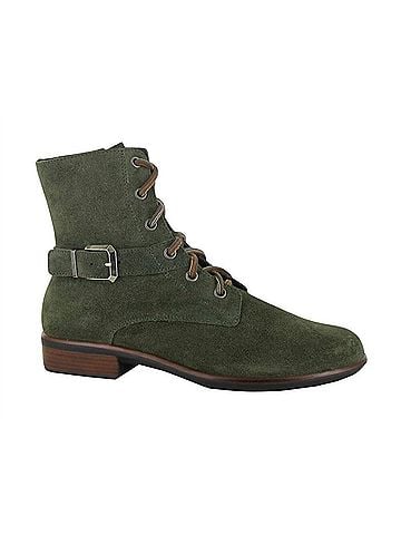 Naot Women's Alize Ankle Boot in Olive Suede (view 1)