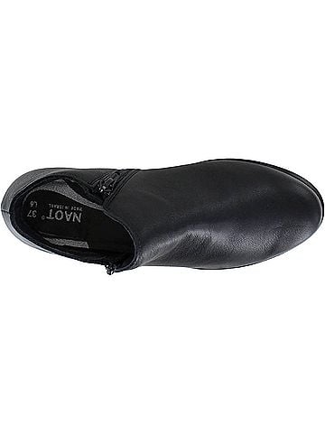 Naot Women'S Helm Ankle Boots in Black Water Resistant Leather (view 2)