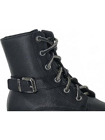 Naot Women's Alize Ankle Boot in Black Soft Leather (view 2)