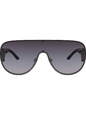 Versace Women's Medusa Shield Ve2166 Aviator Non-Polarized Sunglasses in Gold (view 2)