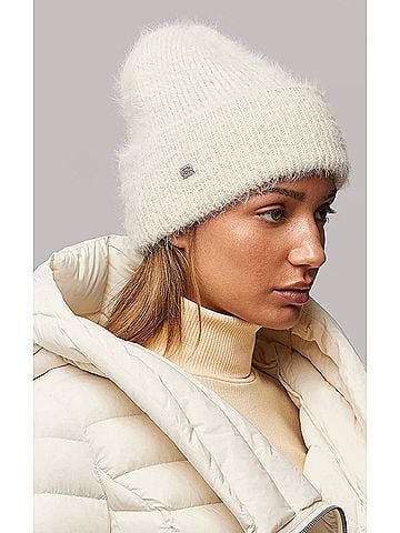 Soia & Kyo Jaya Knitted Hat in Powder (view 2)