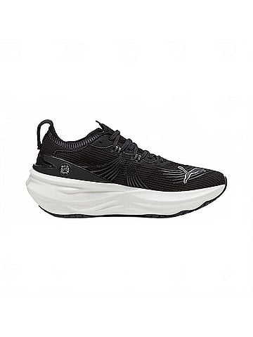 Puma Women's Foreverrun Nitro 2 Running Shoes in Black-White (view 1)