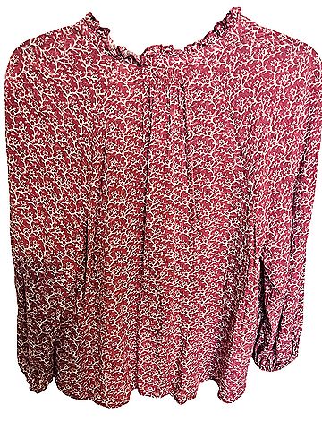 Caslon Long Sleeve Blouse (view 2)