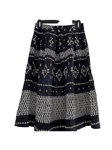 Forever 21 Geo print midi skirt Casual Skirt (view 1)