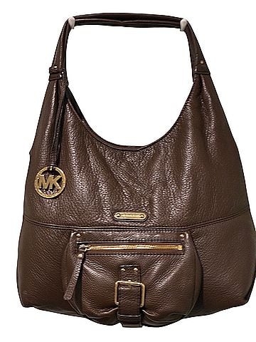 Michael Kors Michael Kors Leather Hobo (view 1)