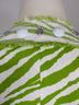 Berek 100% Cotton Zebra Print Green White Jacket Size XL - photo 7