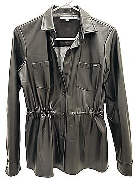 Calvin Klein Leather Jacket (view 1)