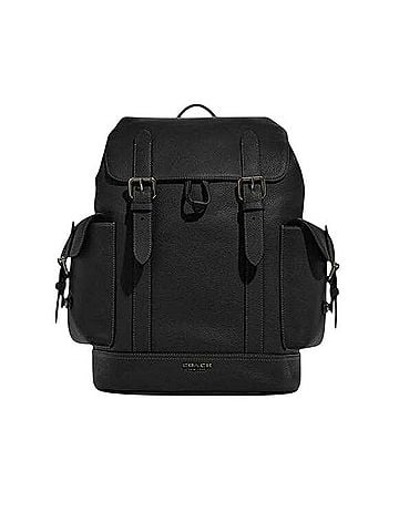 Coach Hudson Leather Backpack (view 1)