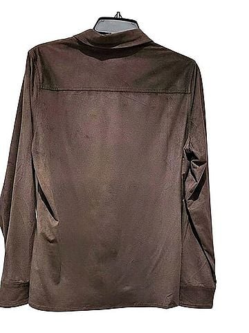 Orvis Orvis Faux Suede Button Down Long Sleeve T-Shirt (view 2)