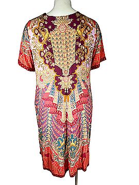 Soft Surroundings Parasol Siva Magenta Casual Dress (view 2)