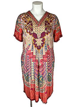 Soft Surroundings Parasol Siva Magenta Casual Dress (view 1)