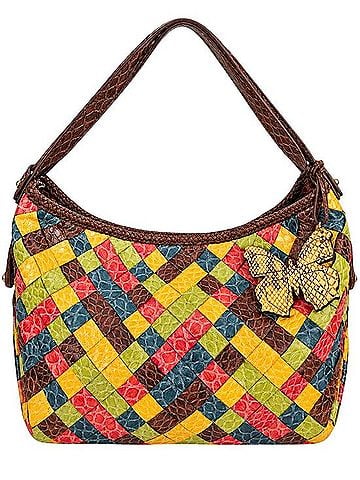 Jessica Simpson Y2K Multicolor Woven Hobo Shoulder Bag Hobo (view 2)