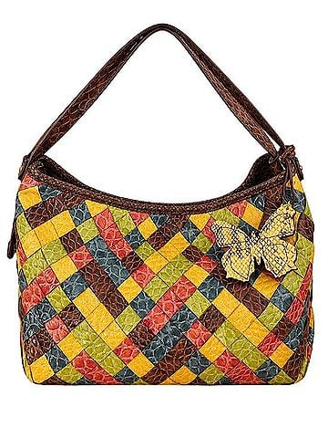 Jessica Simpson Y2K Multicolor Woven Hobo Shoulder Bag Hobo (view 1)