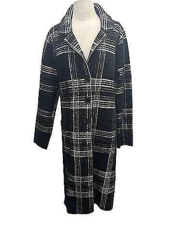 Lovestitch Long Knit Jacket Coat (view 1)