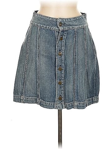 FRAME Denim Frame Denim Denim Skirt (view 1)