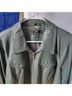Dennis Basso 100% Polyurethane 100% Rayon 100% Polyester Green Jacket Size 1X - photo 3