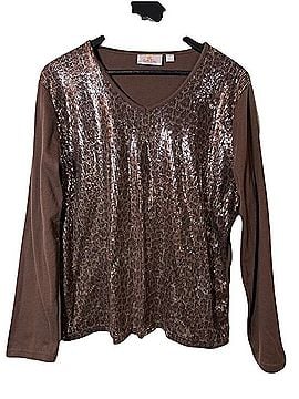 Quacker Factory Long Sleeve T-Shirt (view 1)
