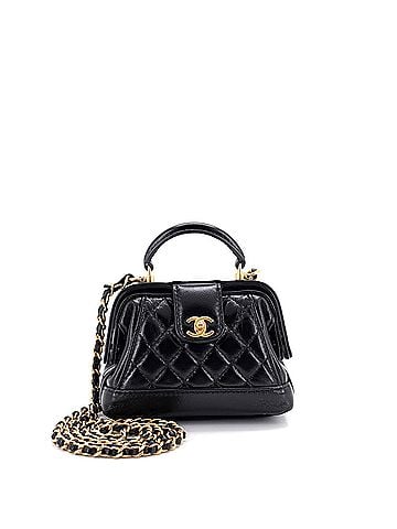 Chanel Cocodoc Top Handle Bag Quilted Lambskin Mini (view 1)