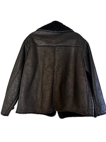 Zara Faux Leather Jacket (view 2)