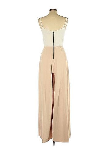 Alice + Olivia Sleeveless Twotone Maxi Jumpsuit Jumpsuit (view 2)