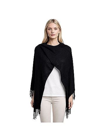 White + Warren Two-Way Split travel Scarf Cashmere Scarf (view 1)
