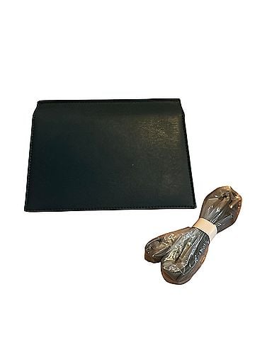 Badgley Mischka Leather Clutch (view 2)