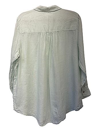 Sigrid Olsen Long Sleeve Button-Down Shirt (view 2)