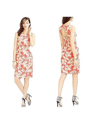J.Crew Sun Faded Tropical Sheath Dress Cocktail Dress (view 1)