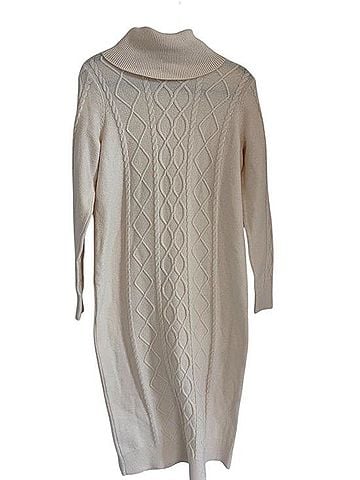 Show Me Your Mumu Turtleneck Cable Knit Sweater Dress Casual Dress (view 2)