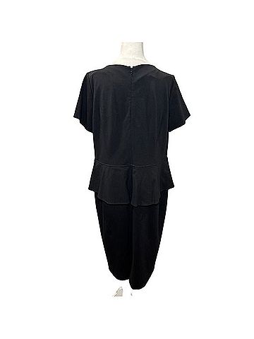 Lafayette 148 New York Peplum Sheath Dress Cocktail Dress (view 2)