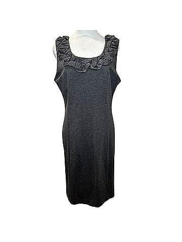 Chico's Rosette Ponte Dress Casual Dress (view 1)