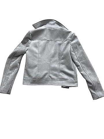 Philosophy Republic Clothing Faux Suede Moto Jacket Jacket (view 2)