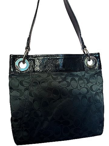 Coach Leather Tote (view 2)