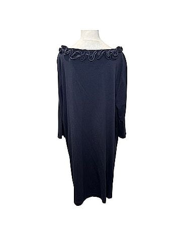 Talbots Knit Shift Dress Casual Dress (view 2)