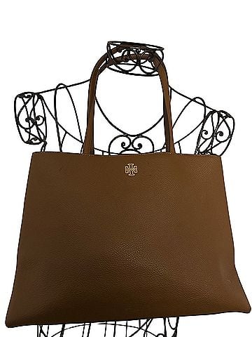 Tory Burch Britten Tote Leather Tote (view 1)