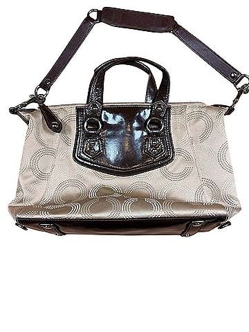 Coach Ashley Leather Satchel (view 2)
