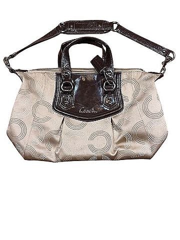 Coach Ashley Leather Satchel (view 1)