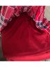 Entro Plaid Red Blouse Size L - photo 7
