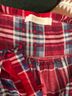 Entro Plaid Red Blouse Size L - photo 3