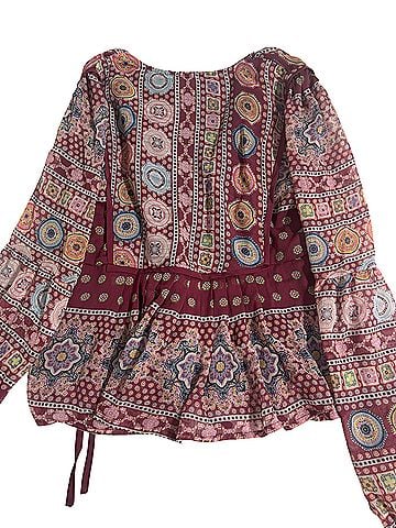 Francesca's Long Sleeve Blouse (view 2)