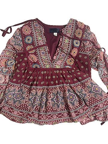 Francesca's Long Sleeve Blouse (view 1)